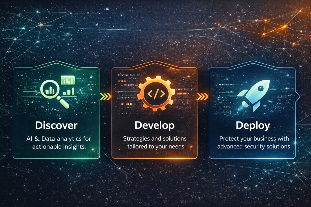 JL Solutions: Innovative IT and data solutions for your business, featuring professional consultancy and automated workflow dashboards