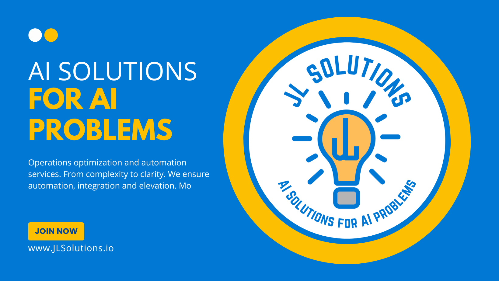 JL Solutions - AI Solutions for AI Problems
